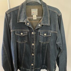 Vintage 90s Old Navy jean jacket size xl.